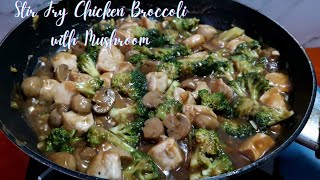 Chicken Broccoli with Mushroom [upl. by Paryavi]