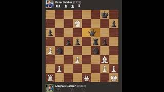 Magnus Carlsen vs Peter Svidler  World Blitz Championship 2010 [upl. by Suivatnad]