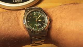 Seiko Alpinist SARB017 Unboxing and Initial Review [upl. by Lael]