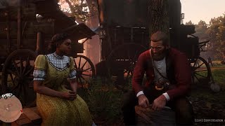 RDR2  If your honor is too lowArthur talks to Tilly and blams it on Micah [upl. by Shae]