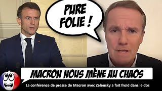 quotMacron devient un DANGER publicquot déclare Nicolas DupontAignan conf de presse Macron  Zelensky [upl. by Ernie922]