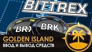 Как ввести и вывести деньги на бирже Bittrex [upl. by Gilbye]