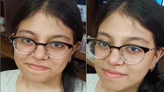 👃 Septam piercing।। Middle nose piercing।। [upl. by Caine]