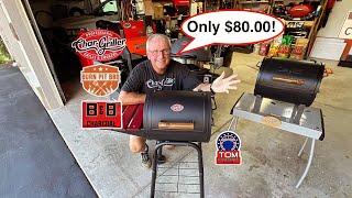 CharGriller Patio Pro Charcoal Grill and Smoker  Only 8000  Cast Iron Grates and Side Shelf [upl. by Yelsgnik347]