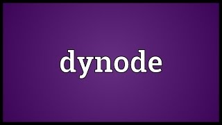 Dynode Meaning [upl. by Fernando]