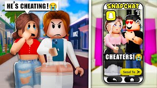 I SPIED on CHEATING ODERS in ROBLOX SNAPCHAT Brookhaven RP 🏡 [upl. by Easton]