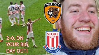 MKM EMPTIES FOR STOKE  Stoke City Matchday VLOG vs Hull City AWAY [upl. by Swanhilda]