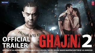 Ghajini 2 official trailer  Aamir Khan and Surya [upl. by Aiuoqes]