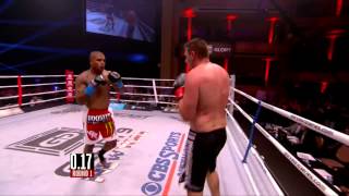 GLORY 9 New York  Tyrone Spong VS Filip Verlinden SemiFinals [upl. by Adeirf]