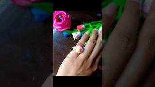 Finger Ring💍💍claycraft diy sorts sortsfeed song [upl. by Yanffit]