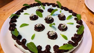 Cheesecake after eight menta e cioccolato ￼ [upl. by Anegue]