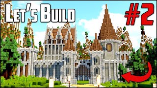 Minecraft 114 Medieval Castle WorldEdit Terraforming Lets Build an Adventure Map Episode 2 [upl. by Ellek]