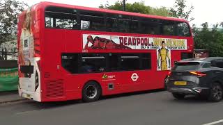 Rear Advert Wrap  SLN 11319 On Bus Route 54 Spot  4 [upl. by Nillad551]