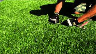 How to Seam Artificial Grass  Brought to you by SGW [upl. by Rapsac]