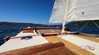 Finally SAILING My Wharram Tiki 21 Catamaran  SV Primitiva EP 10 [upl. by Liddy110]