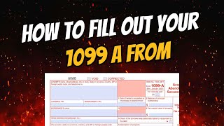 How To Fill Out The 1099A Form Debt Discharge Meet Your Strawman Pay Off Bills With Coupon [upl. by Kendall735]