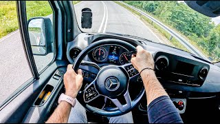 2019 Mercedes Sprinter 21 216 CDI 163HP 0100 POV Test Drive 1294 Joe Black [upl. by Kaine]