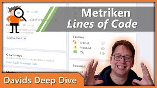 Software Metriken  Lines of Code [upl. by Shulock682]