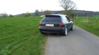 Toyota Corolla E11 American Muffler Edelstahl SOUND VIDEO DRIVING [upl. by Fi974]