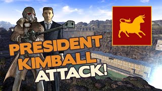 Assassinating NCR President Kimball  Fallout New Vegas [upl. by Atinele343]