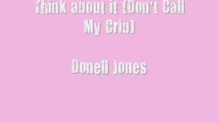 Think About It Donell Jones [upl. by Julius]