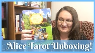 Unboxing the Alice Tarot by Baba Studios [upl. by Renie]