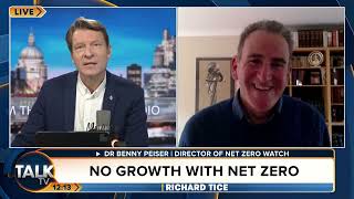 Benny Peiser No growth with Net Zero in place Interview with Richard Tice [upl. by Myra]