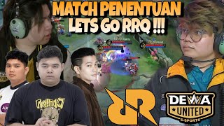 MATCH PENENTUAN ANTARA RRQ DAN DEWA  LETS GO RRQ  RRQ VS DEWA MATCH 3  MPL S13 [upl. by Ungley712]