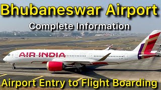 Bhubaneswar Airport Complete Information  Biju Patnaik International Airport [upl. by Munford997]