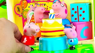 Peppa Pig Best Birthday Party  Peppa Pig Toys Video [upl. by Letram94]