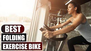 Top 10 Best Folding Exercise Bike 2024 [upl. by Aimahc]