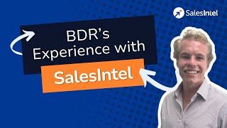 BDR’s Experience with SalesIntel [upl. by Livvyy]