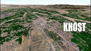 خوست Khost Khost Province Afghanistan virtual tour [upl. by Fortuna]