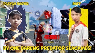 PERTARUNGAN SENGIT ANTARA BOCIL RASYAH RASYID VS SANG JUARA SEAGAMES  PREDATOR SEAGAMES RAFFLI [upl. by Kuebbing]