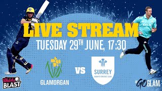 🔴 Glamorgan vs Surrey  Vitality Blast Live Stream [upl. by Nnylyar]