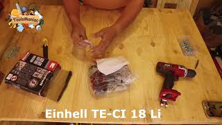 Einhell TECD and TECI 18 Li unboxing and testing [upl. by Sale]