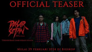 Pasar Setan  Official Teaser Trailer [upl. by Natsyrt]