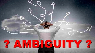 Dealing With Ambiguity [upl. by Marijo]