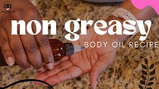 NonGreasy Body Oil  Recipe Included  Betty amp Brenda [upl. by Mcknight]