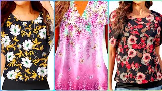 Blusas 💖 estampadas muy bonitas para mujer para todos los estilos [upl. by Lrem986]