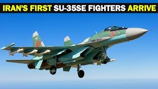 Iran Receives First 2 Su35SE Fighter Jets [upl. by Arde]