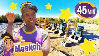 Meekahs Excavator Song  Meekah amp Blippi Educational and Music Videos for Kids [upl. by Juliano]