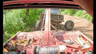 More Off Road Recovery at Memorial 4x4 Rally [upl. by Eico4]