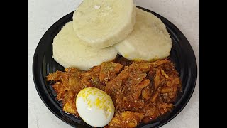 How To Make Garden Egg Stew With Yam [upl. by Htiduy41]