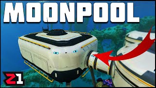 Moon Pool Vehicle Modification Station and MORE  Subnautica Ep 5  Z1 Gaming [upl. by Forta]