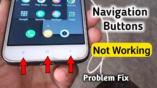 navigation buttons not working  problem fix  back homemenu buttons kam nahi kar rahi [upl. by Latsirc]