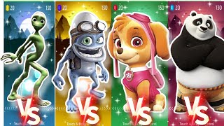 Dame Tu Cositas 🆚 Crazy Frog 🆚 Paw Patrol 🆚 Kung Fu Panda [upl. by Ute]