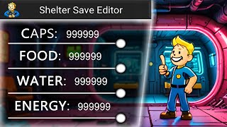 Fallout Shelter Save Editor MOD ALLDEVICES Vault Cheat App [upl. by Horgan]