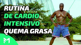 RUTINA de CARDIO INTENSIVA para Derretir la Grasa y PerderPeso [upl. by Scrogan240]