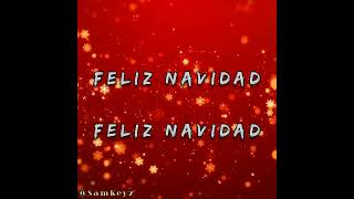 feliz Navidad By Bonnie M Lyrics Video By samkeyz935 [upl. by Spracklen]